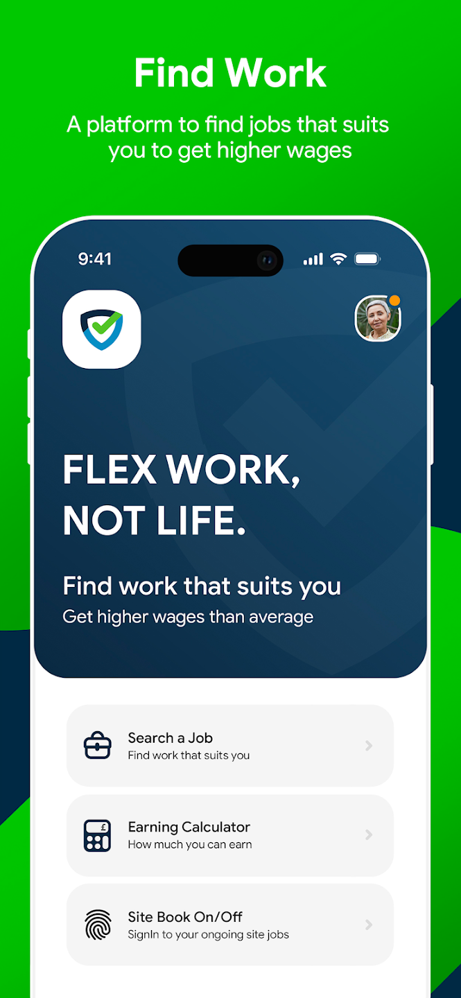 EarnFlex App Screenshot 1