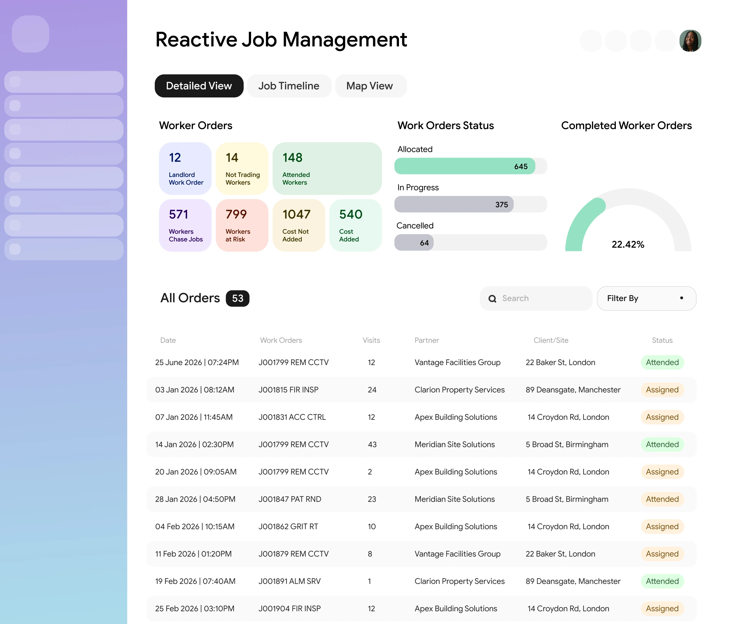 Arez Operate Reactive Jobs preview