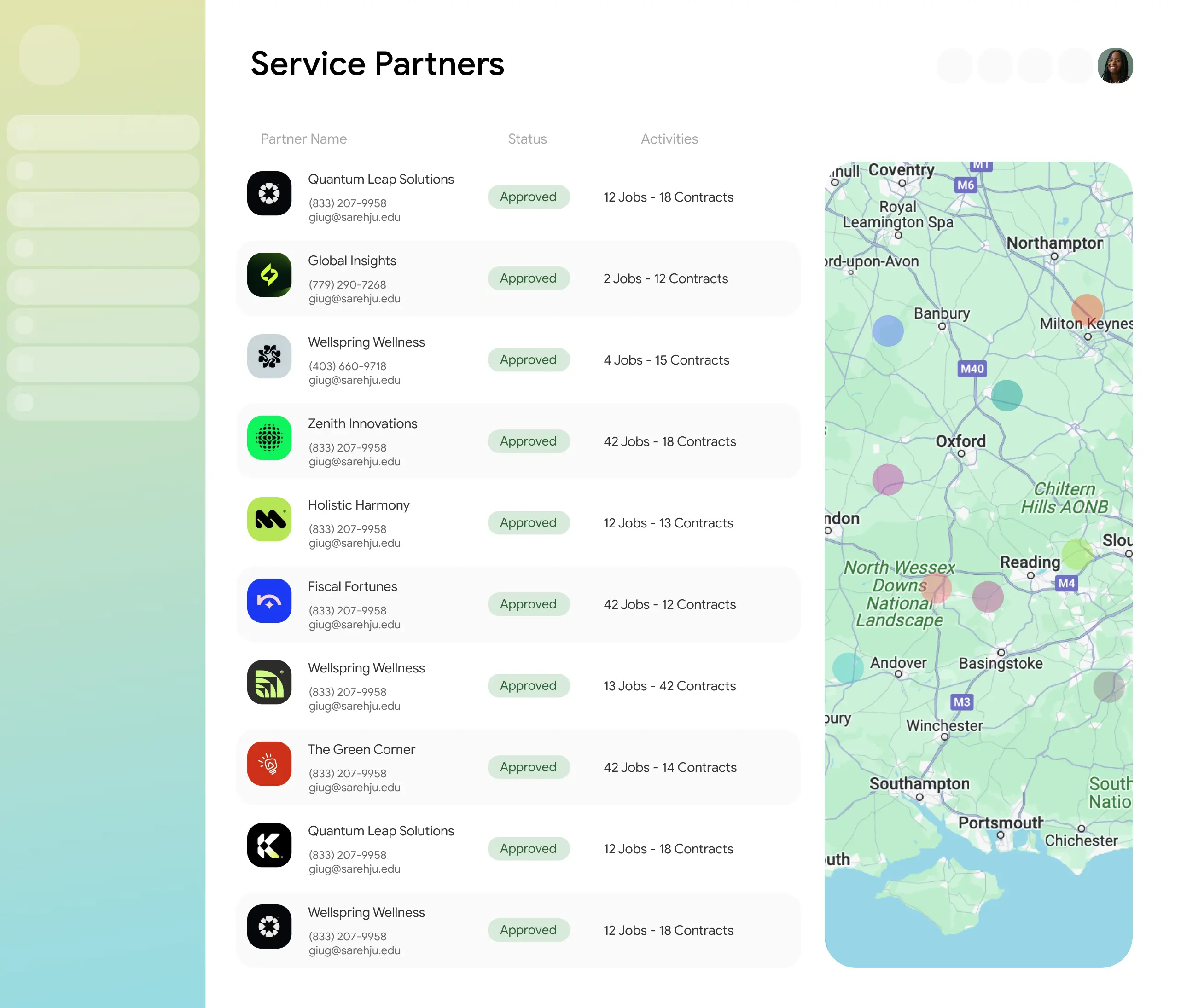 Arez Operate Service Partners preview